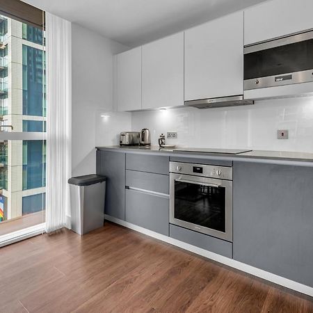 Modern 01 & 02 Bed Apartment In Canary Wharf London Exterior foto